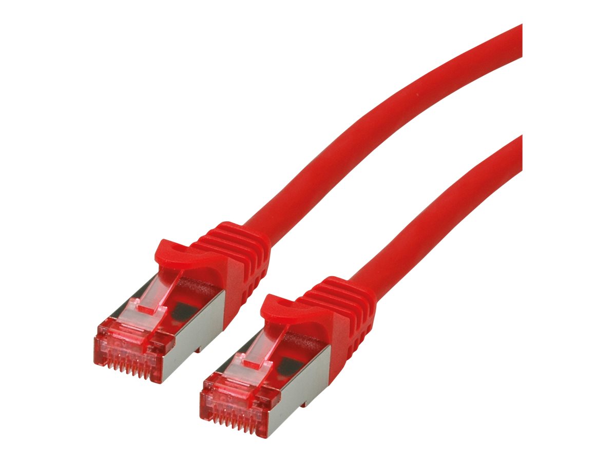 ROLINE Patchkabel Kat.6 S/FTP PiMF 1m Vorderansicht