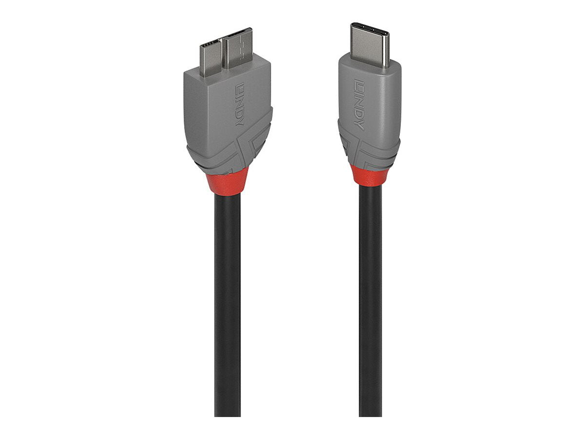 LINDY 1m USB 3.2 Typ C an Micro-B Kabel Verpackung
