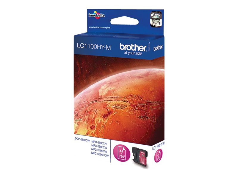 BROTHER LC-1100 Tinte magenta Seitenansicht