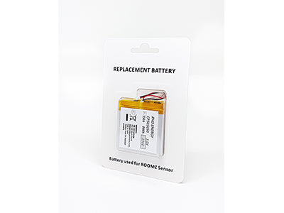 ROOMZ Sensor Replacement Battery Vorderansicht