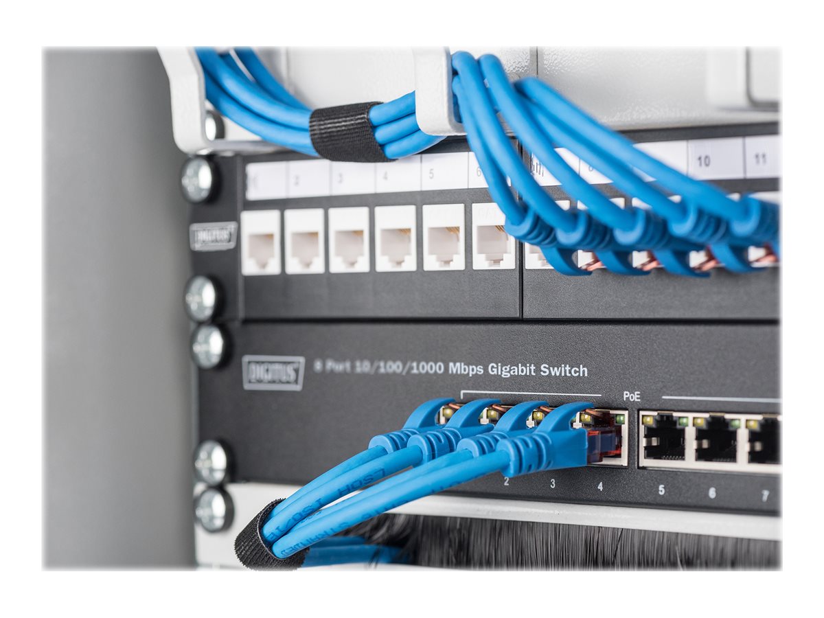 DIGITUS DN-95331 L2 managed Gigabit Ethernet PoE Switch Rückansicht