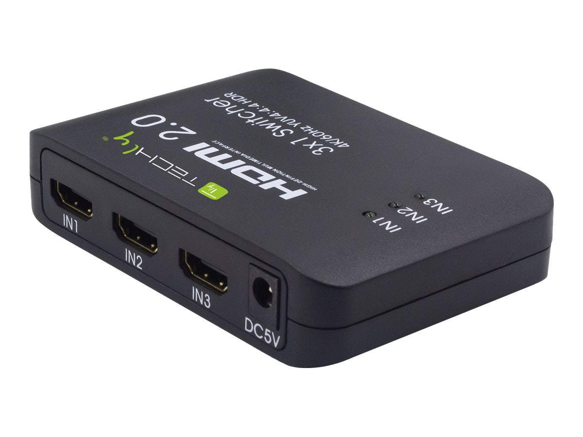 TECHLY HDMI2.0 Switch 4K60Hz Detailansicht