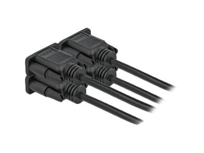 DELOCK Seriell Kabel RS-232 Sub-D9 Stecker zu Stecker 10m - Verpackung