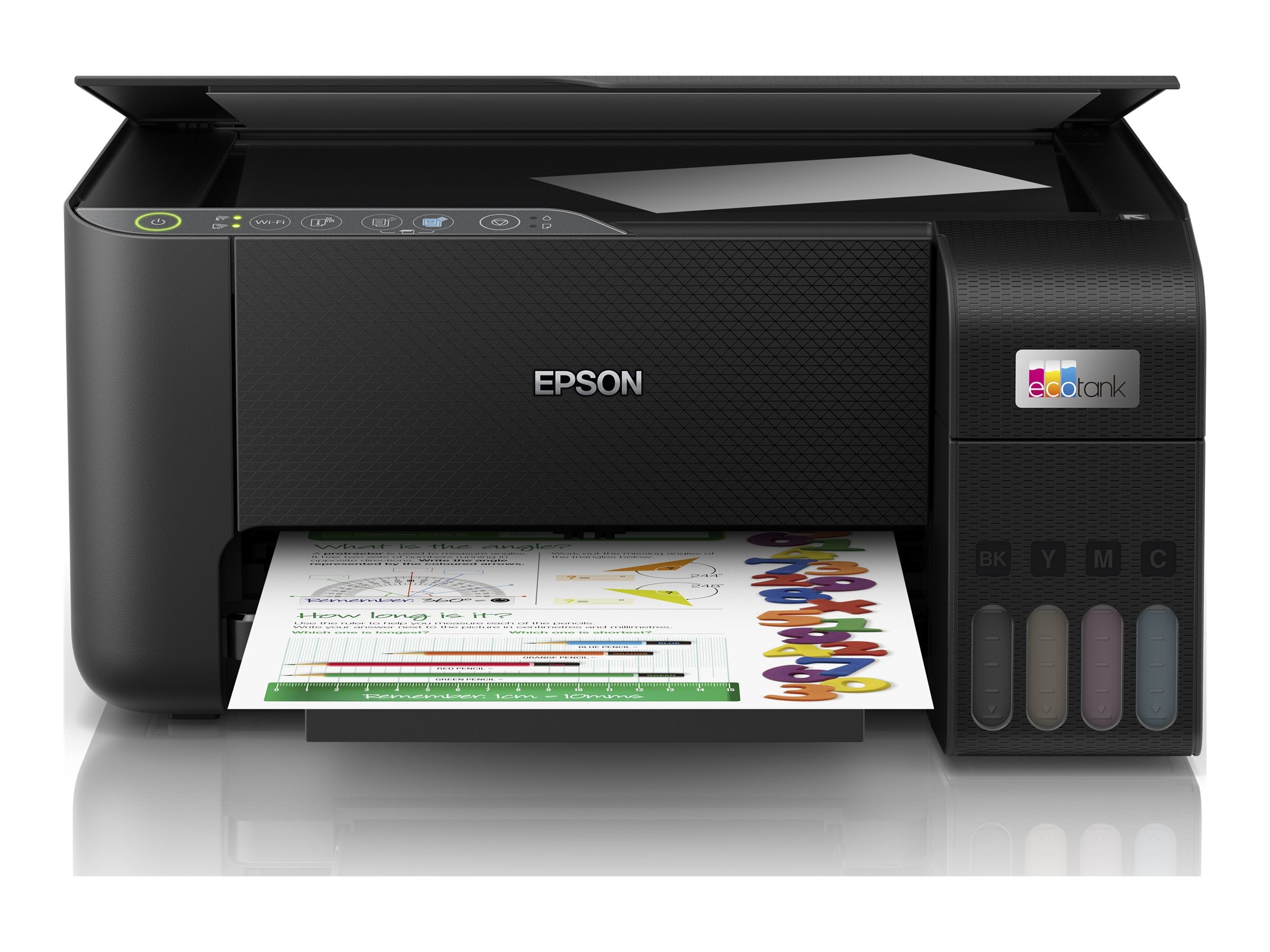 EPSON EcoTank ET-2864 Detailansicht der Tintentanks