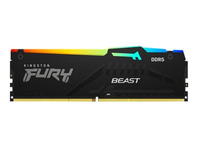 KINGSTON 32GB DDR5 FURY Beast RGB Vorderansicht