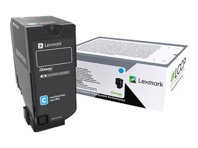 LEXMARK Toner cyan 7K CS720 Vorderansicht