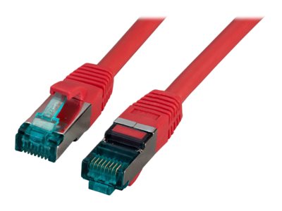EFB RJ45 Patchkabel S/FTP Cat6A LSZH Rot 2m - Vorderansicht