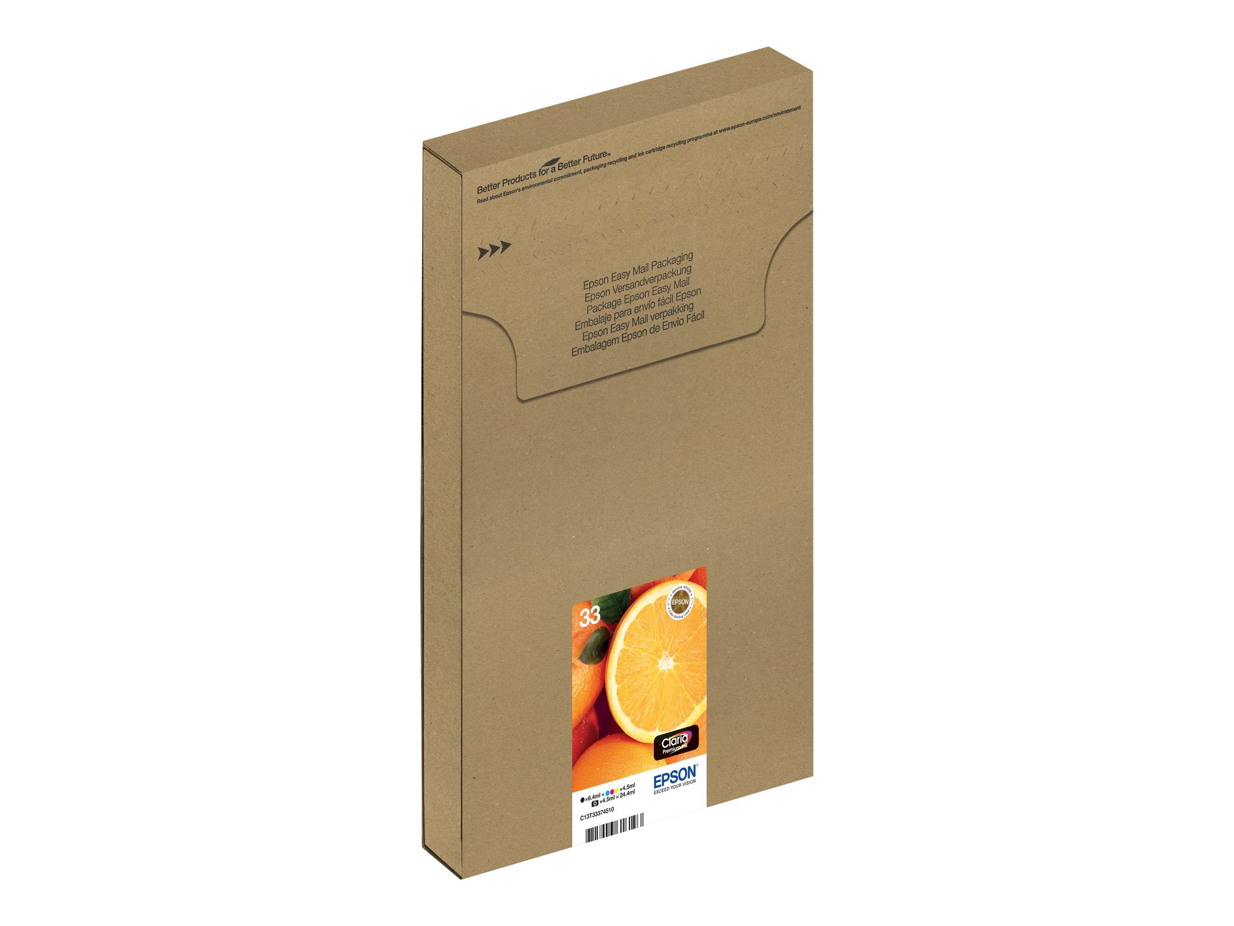 EPSON 4LB Multipack 5-colours 33 Ink Cartridge Easymail - Verpackung