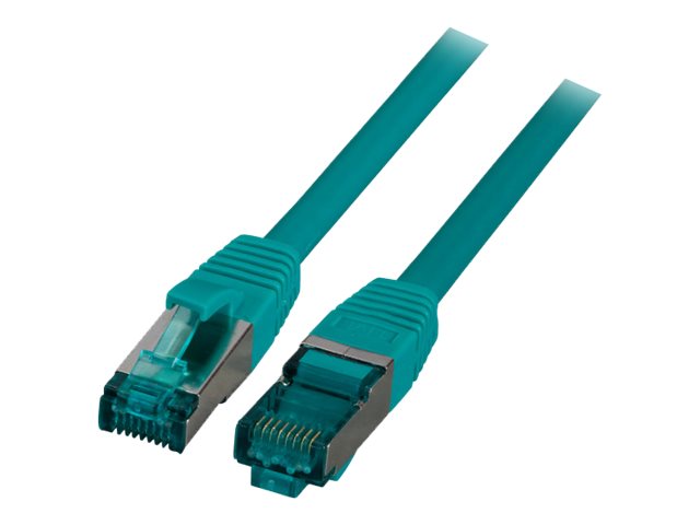EFB RJ45 Patchkabel S/FTP Cat6A LSZH Grün 2m Verpackung