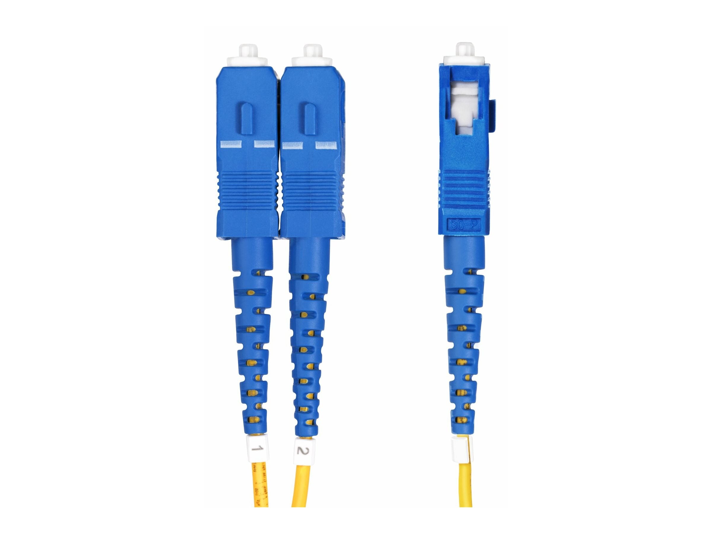 STARTECH.COM 30m OS2 LWL Patchkabel LC zu SC UPC Vorderansicht