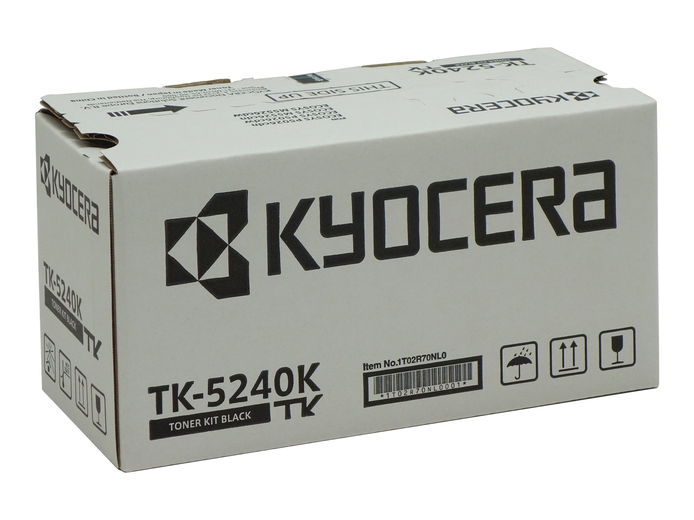KYOCERA TK-5240K Toner schwarz Vorderansicht