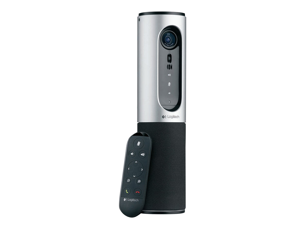 LOGITECH ConferenceCam Connect Silver USB Vorderansicht