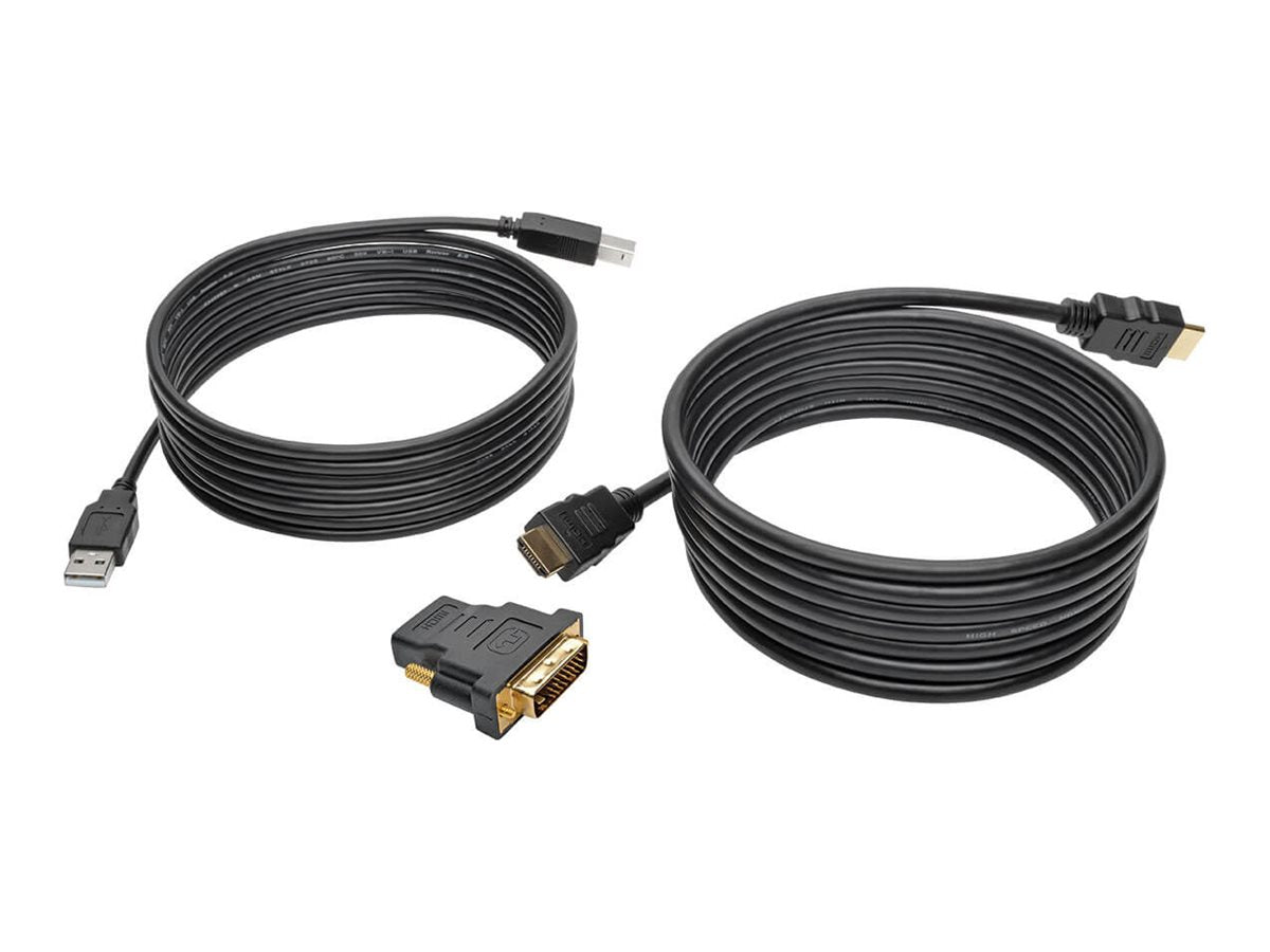 EATON P782-010-DH HDMI DVI USB KVM Kabelset Vorderansicht