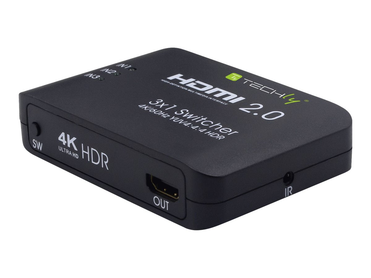 TECHLY HDMI2.0 Switch 4K60Hz Verpackung