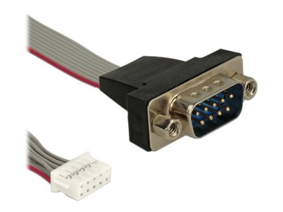 DELOCK Kabel seriell Pfostenbuchse Vorderansicht