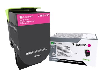 LEXMARK High Yield Magenta Toner Vorderansicht