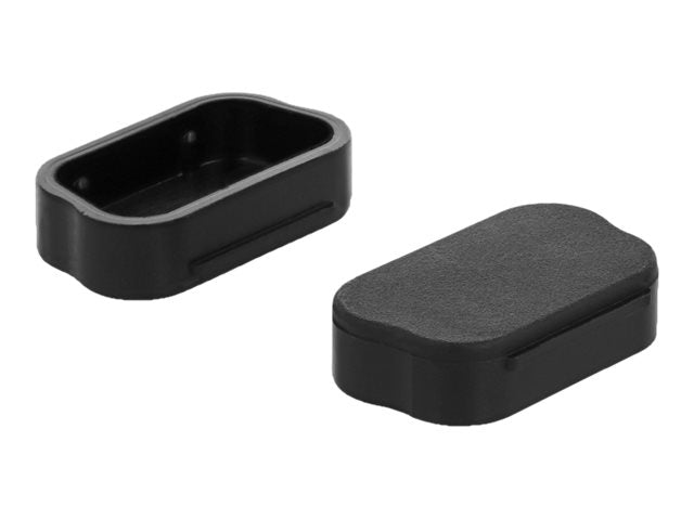 DELOCK Staubschutz für Sub-D 9 / Sub-D 15 Stecker - Vorderansicht
