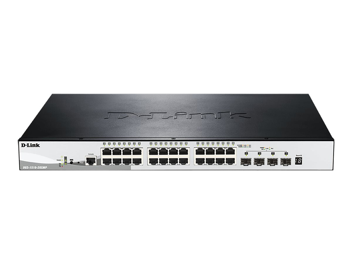 D-LINK DGS-1510-28XMP/E Vorderansicht