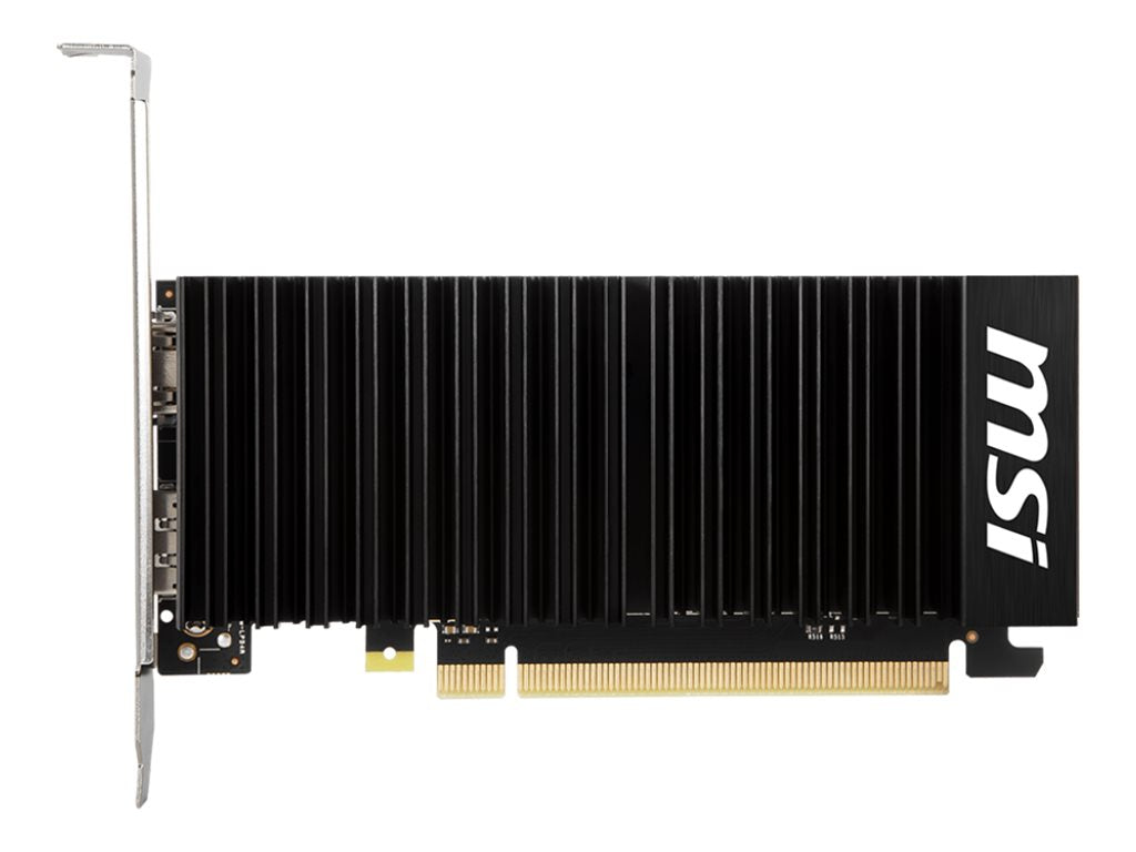 MSI GeForce GT 1030 4GB HD4 LP OC GDDR4 - Vorderansicht