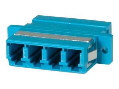 VALUE LWL-Kupplung LC vierfach OS2 Z - Vorderansicht