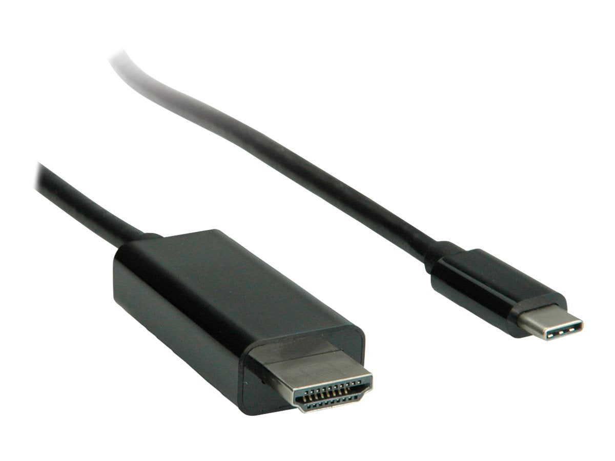 ROLINE USB Typ C - HDMI Adapterkabel ST/ST 3m Detailansicht