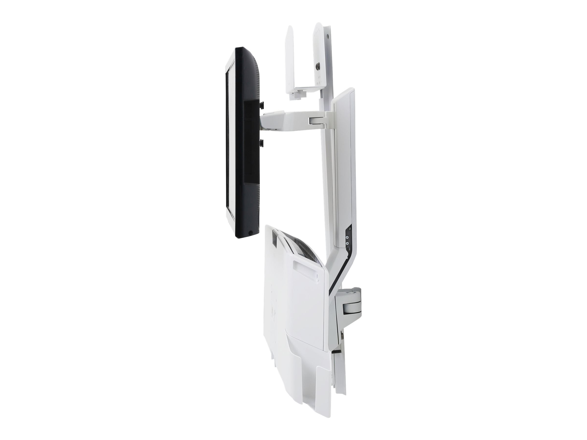 Detailansicht der Montagekomponenten des ERGOTRON SV Combo Systems
