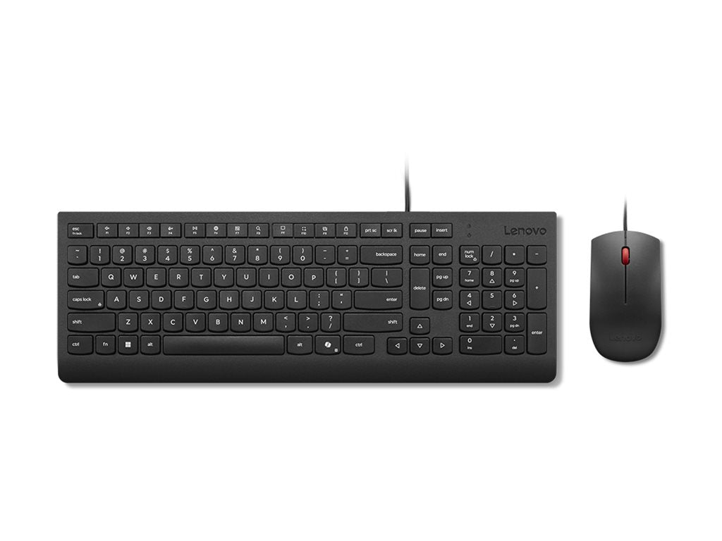 LENOVO Essential Wired Keyboard and Mouse Combo AI Turkish 440 - Vorderansicht