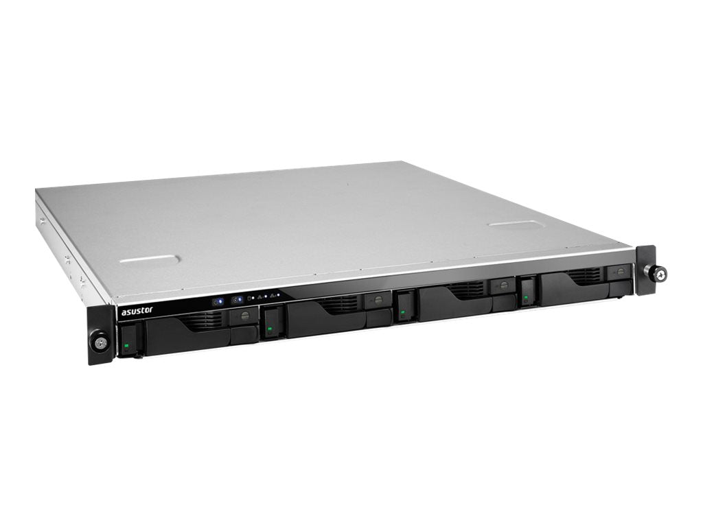 ASUSTOR AS6504RS+Rail NAS-Server Vorderansicht