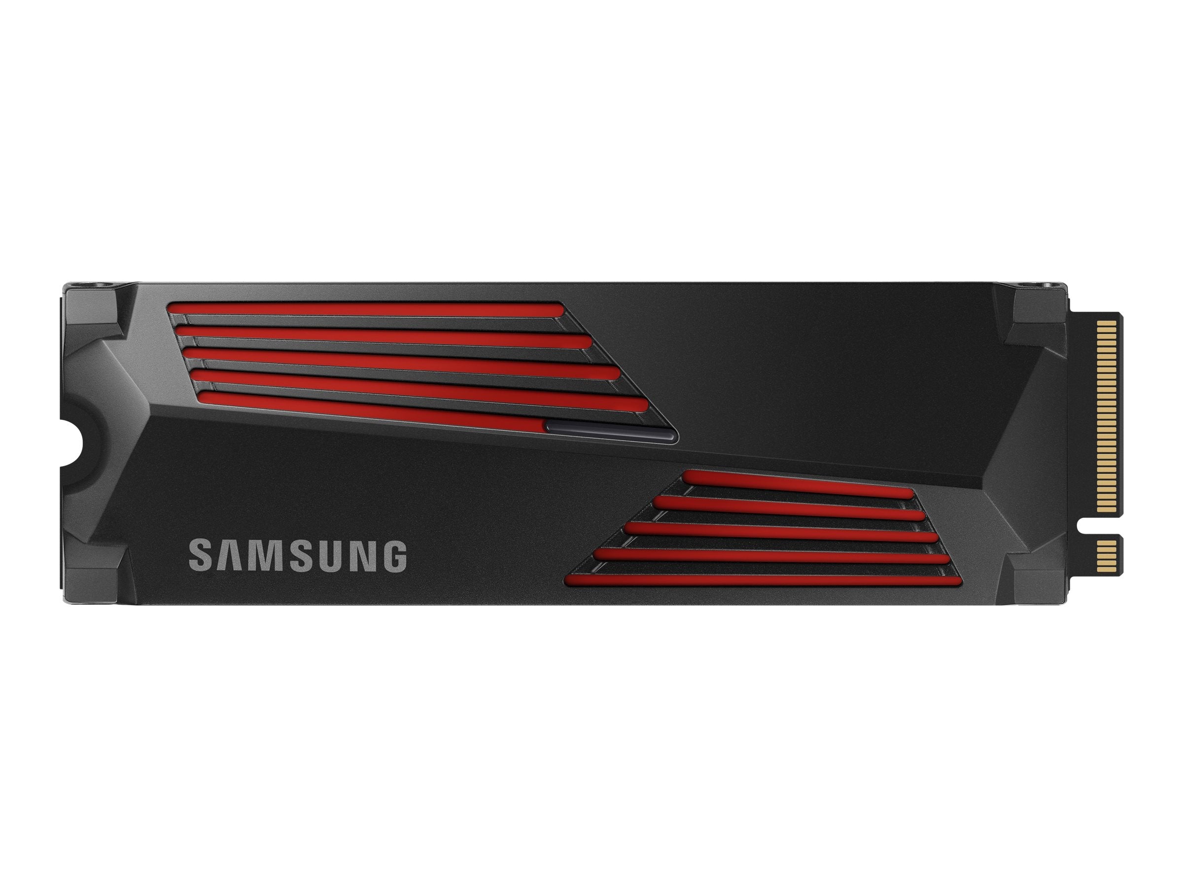 SAMSUNG 990 PRO SSD 2TB M.2 NVMe PCIe 4.0 Heatsink Vorderansicht