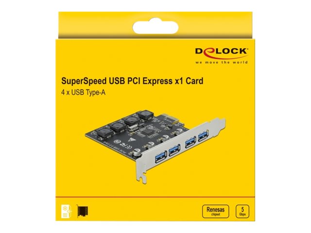 DELOCK PCI Express x1 Karte Detailansicht