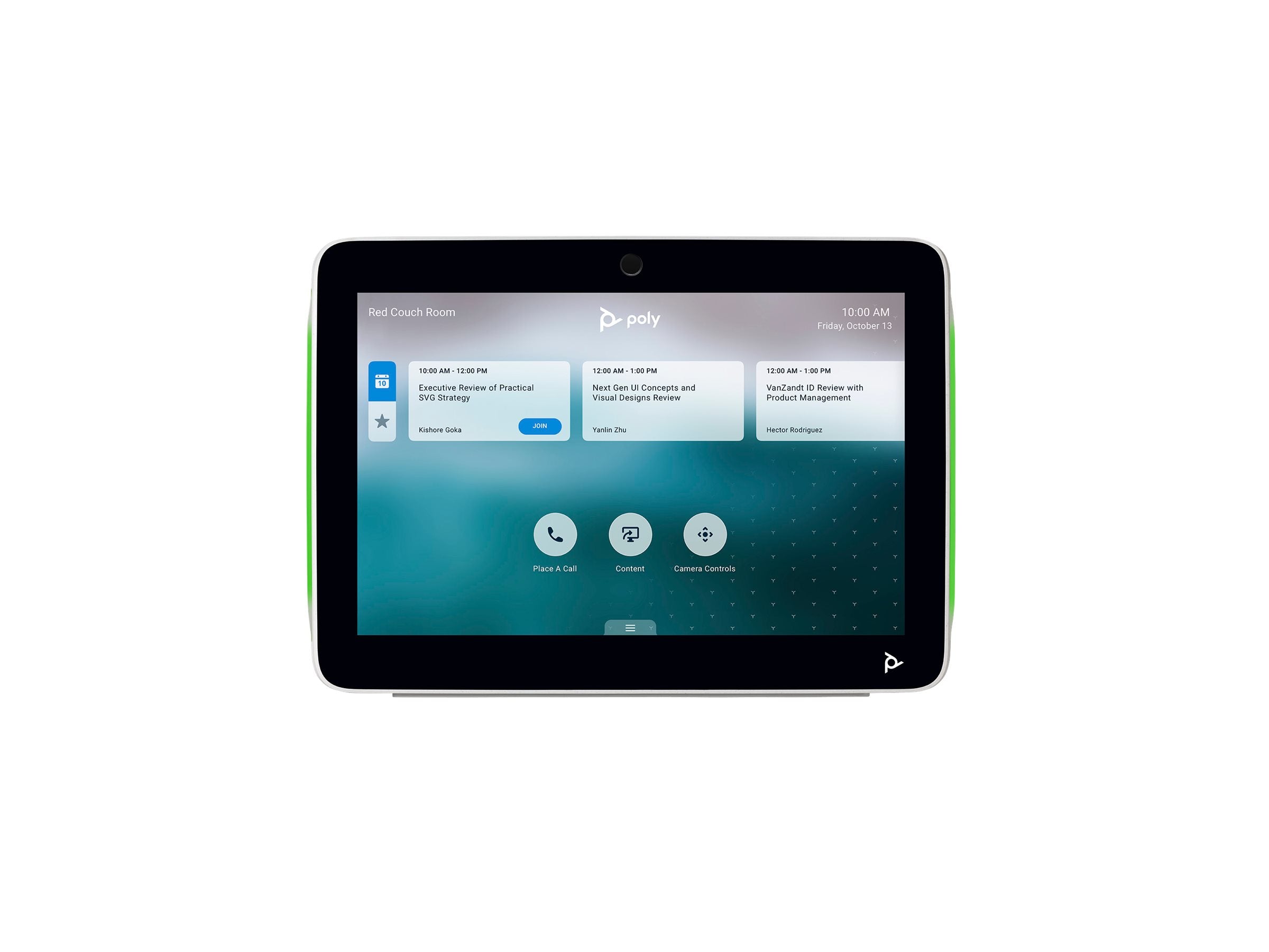 HP Poly TC10 black Touch Controller Montageoptionen