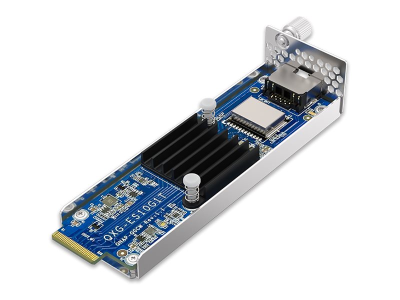 QNAP QXG-ES10G1T E1.S to single 10GBASE-T LAN Module Vorderansicht