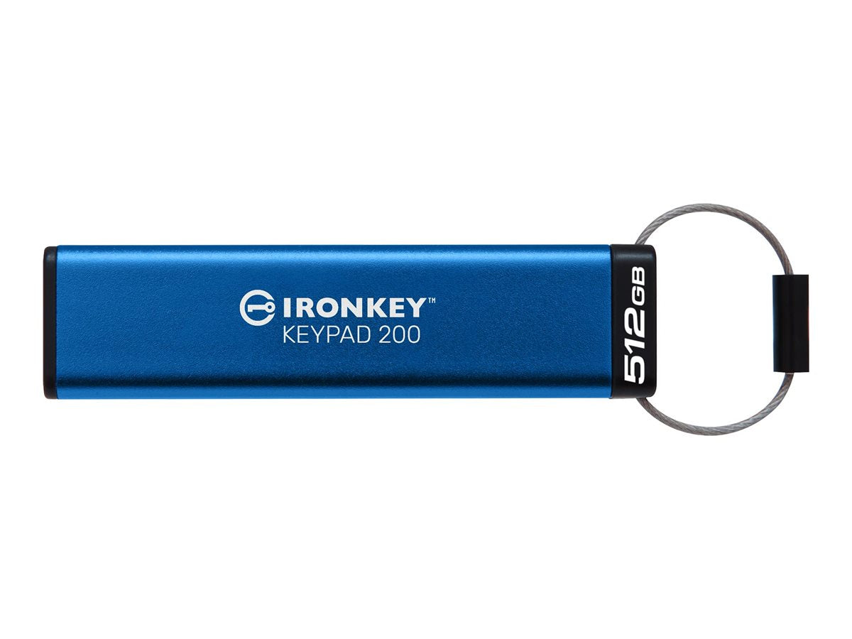 KINGSTON 512GB IronKey Keypad 200 Vorderansicht