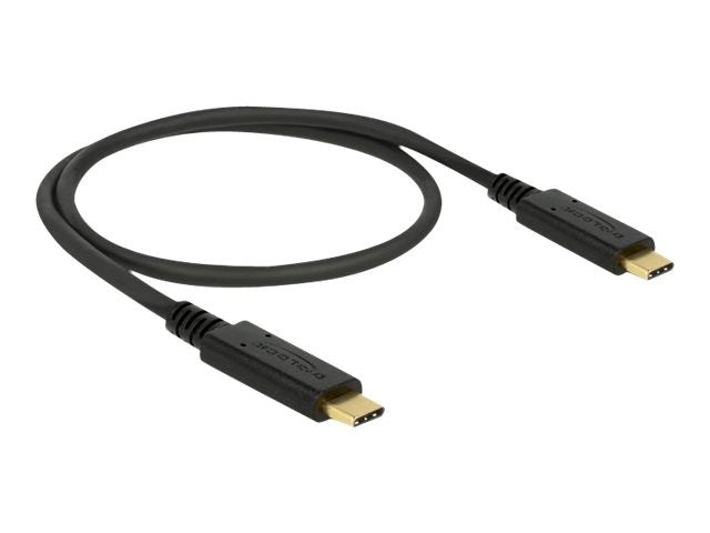 DELOCK USB 3.1 Gen 2 Kabel Type-C zu Type-C Vorderansicht