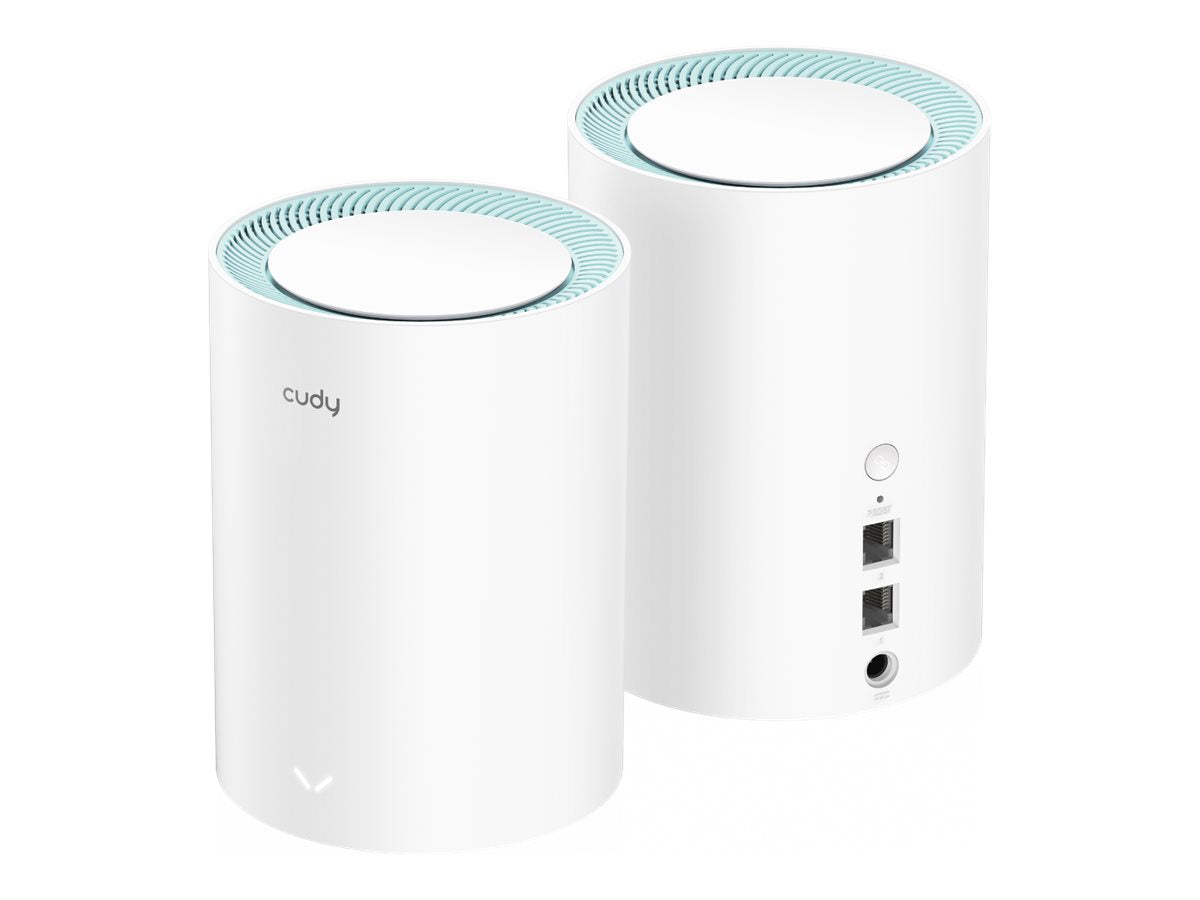 CUDY M1300 AC1200 Wi-Fi Mesh Solution 2er-Pack Gigabit Detailansicht