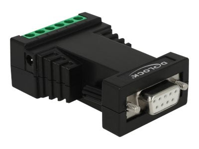 DELOCK Konverter 1 x Seriell RS-232 zu 1 x Seriell RS-422/485 Vorderansicht