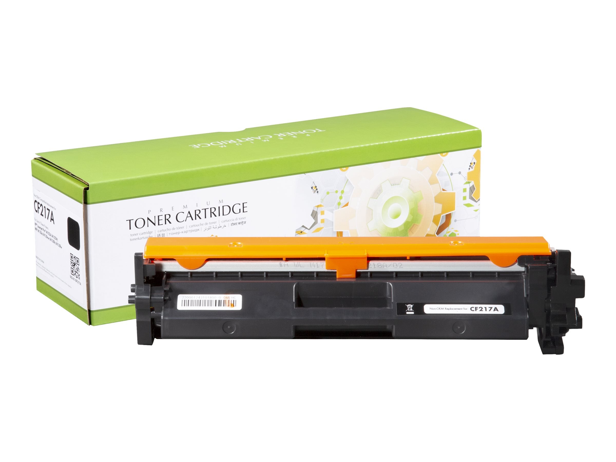 STATIC Tonerpatrone HP CF217A schwarz Vorderansicht