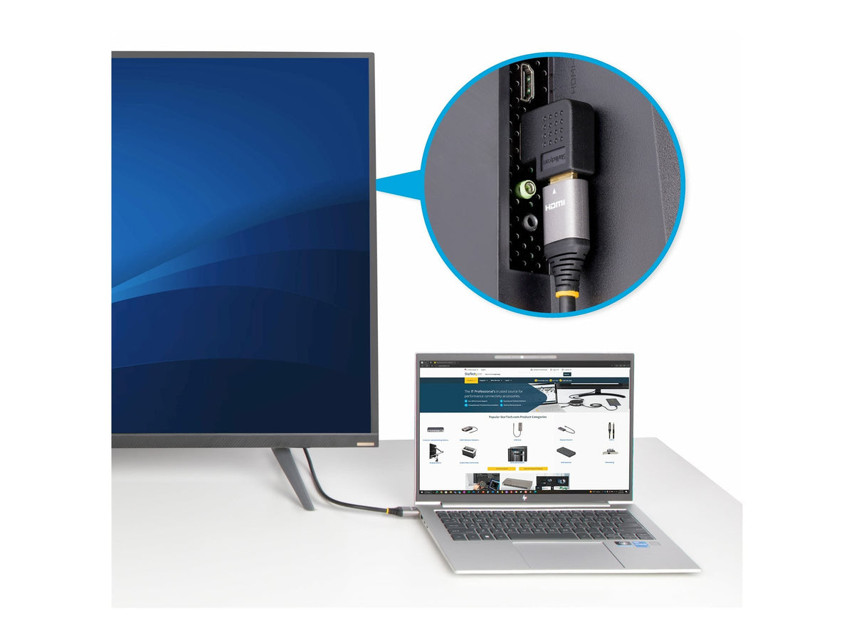 STARTECH.COM HDMI Winkelstecker Vorderansicht