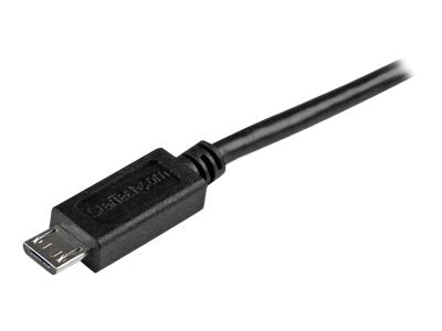 STARTECH.COM Short Micro-USB Cable 0.5m Vorderansicht