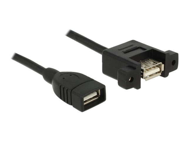 DELOCK Kabel USB 2.0 Typ-A Buchse Vorderansicht
