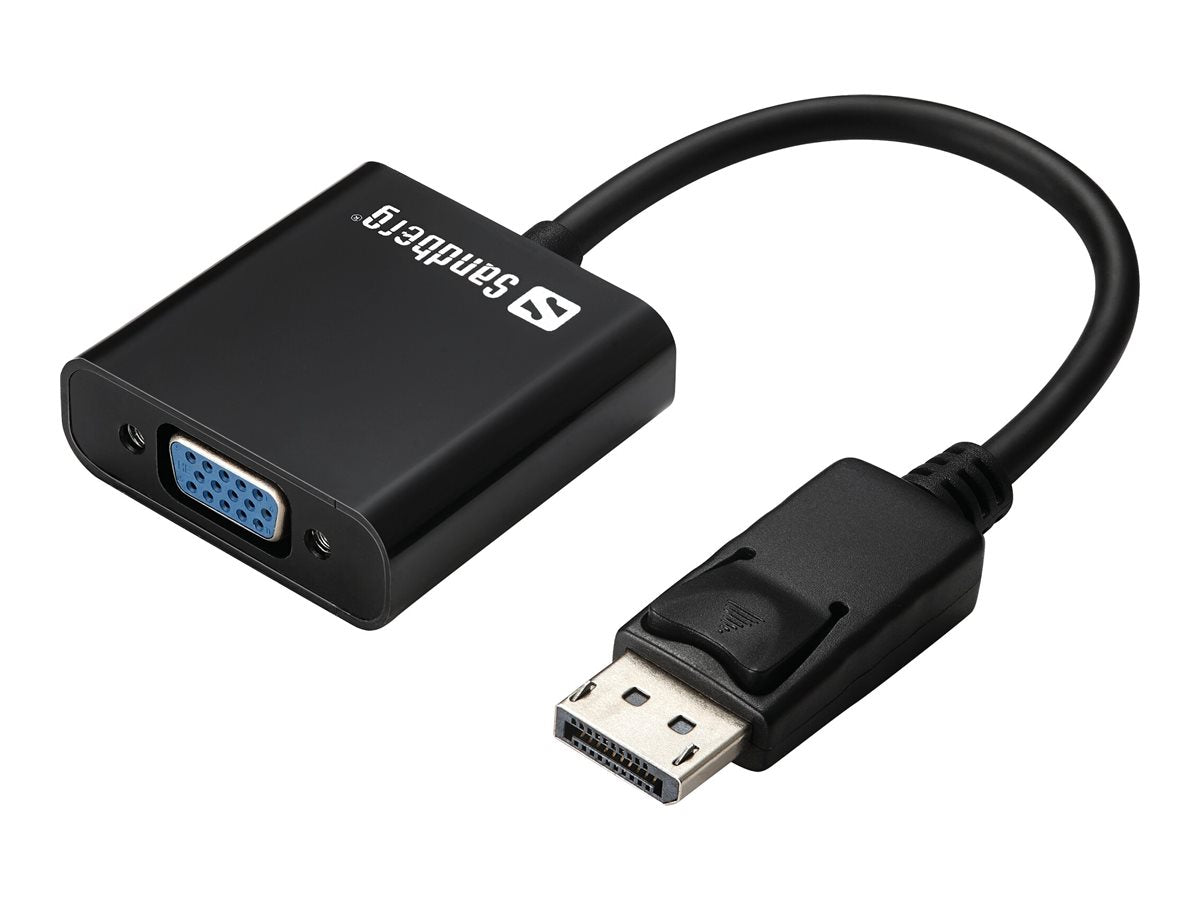 SANDBERG Adapter DisplayPort-VGA Vorderansicht