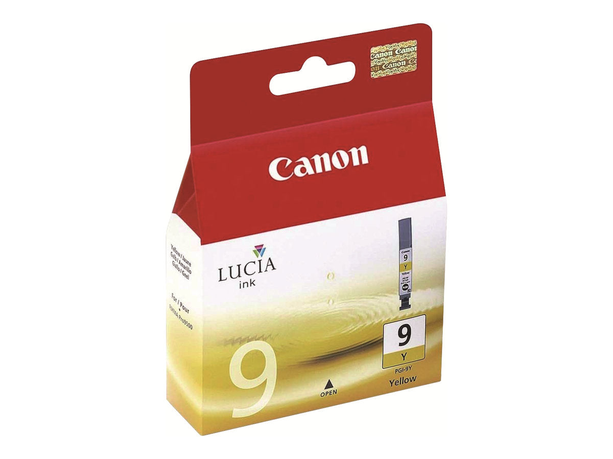CANON PGI-9Y Tinte gelb Vorderansicht