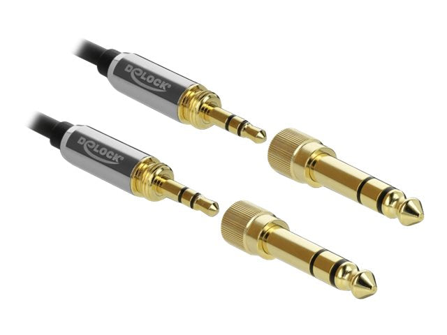 DELOCK Spiralkabel 3,5 mm Detailansicht