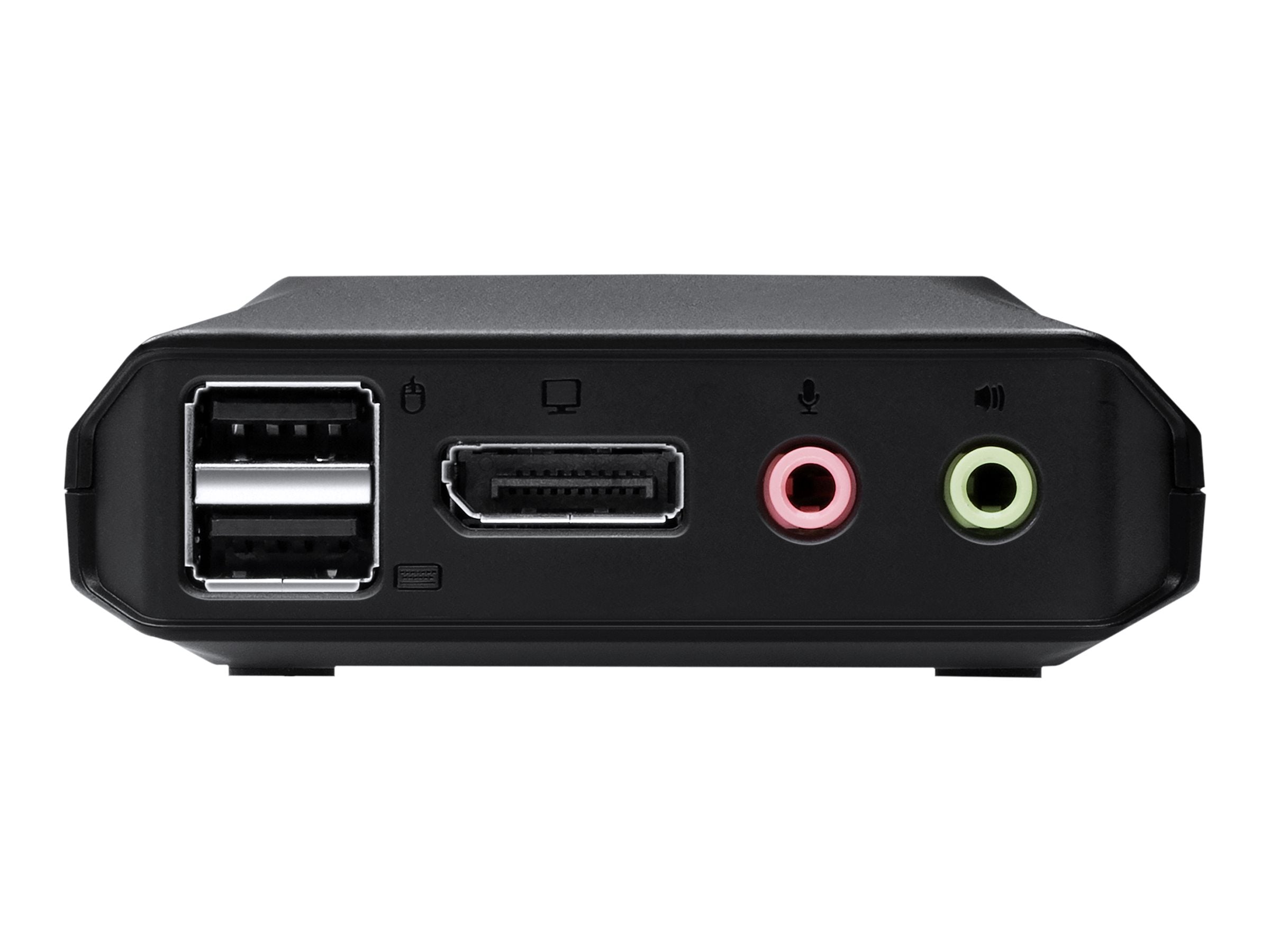 ATEN CS52DP 2-Port USB-C DP Hybrid Kabel KVM - Detailansicht