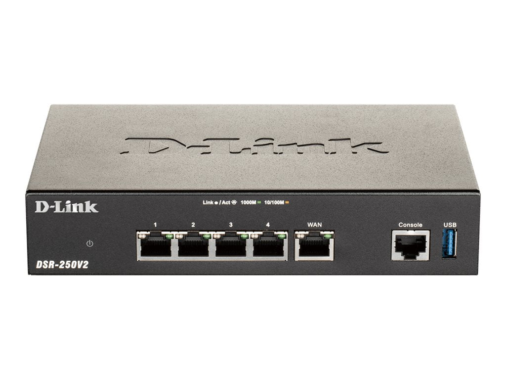 D-LINK DSR-250V2 Wireless VPN Security Router Verpackung