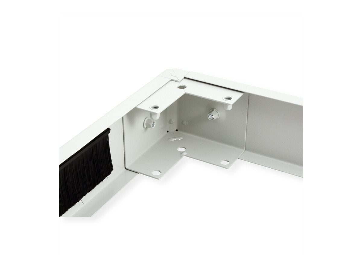 ROLINE Sockel für Netzwerkschrank 600x800 BxT grau - Vorderansicht