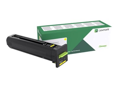 LEXMARK PB Toner yellow 8K Verpackung