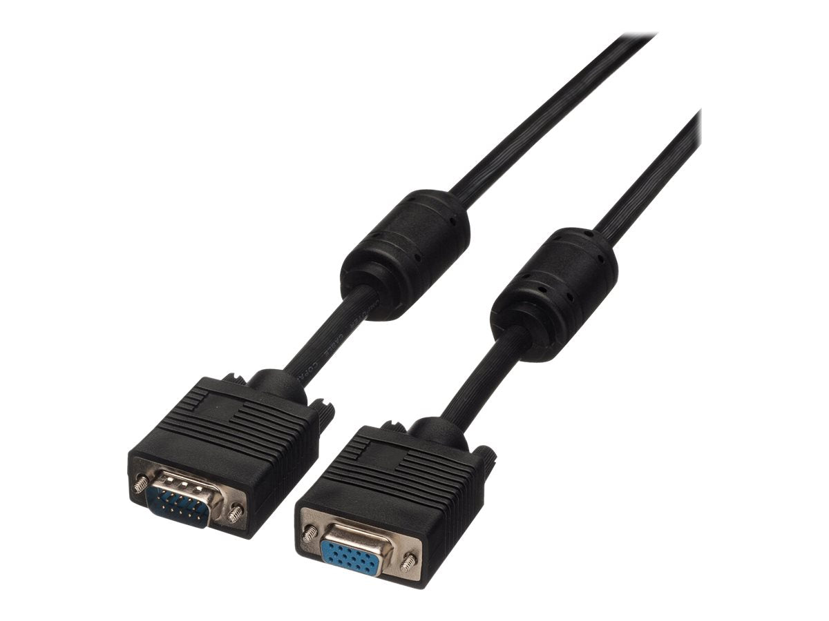 ROLINE VGA-Kabel HD15 ST - BU mit Ferritkern 20m Verpackung