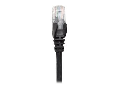 INTELLINET Netzwerkkabel Cat6 S/FTP CU LS0H 1,5m Schwarz RJ-45 Stecker - Vorderansicht