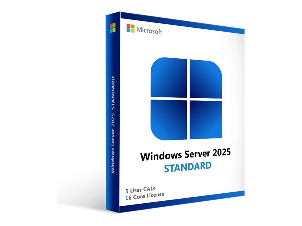 DELL 1-pack of Windows Server 2025 Remote Desktop Serv User Cus Kit - Vorderansicht